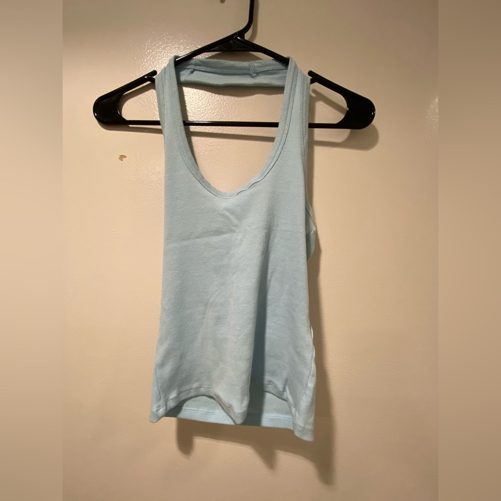 Anthropologie Sky Blue Women's Tank Top